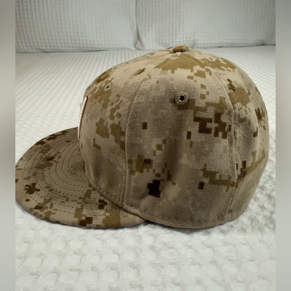 Washington Nationals Youth Fitted Hat Camo 59FIFTY New Era Size 6 7/8 MLB Cap - Picture 3 of 6